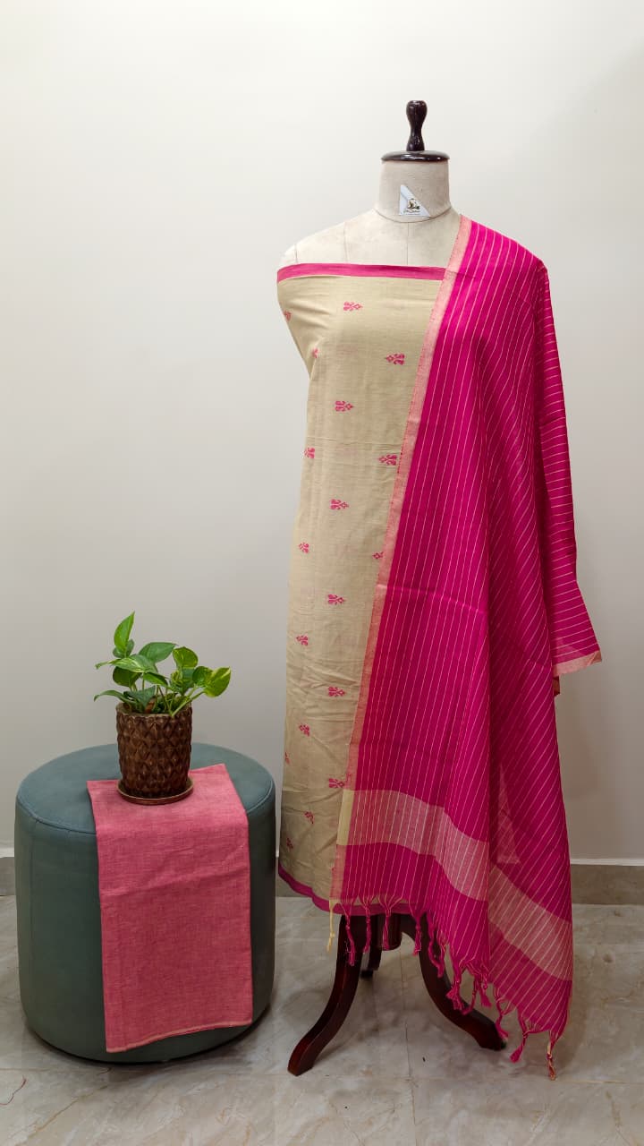 Jamdani Cotton Sets- JCS07