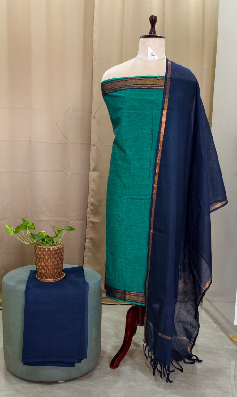 Mangalagiri Nijam Cotton Set [3pcs] - MNCS01