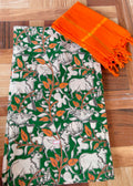 Kalamkari Cotton Set KTCD09