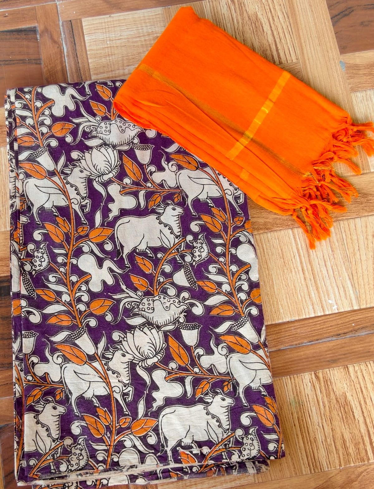Kalamkari Cotton Set KTCD13