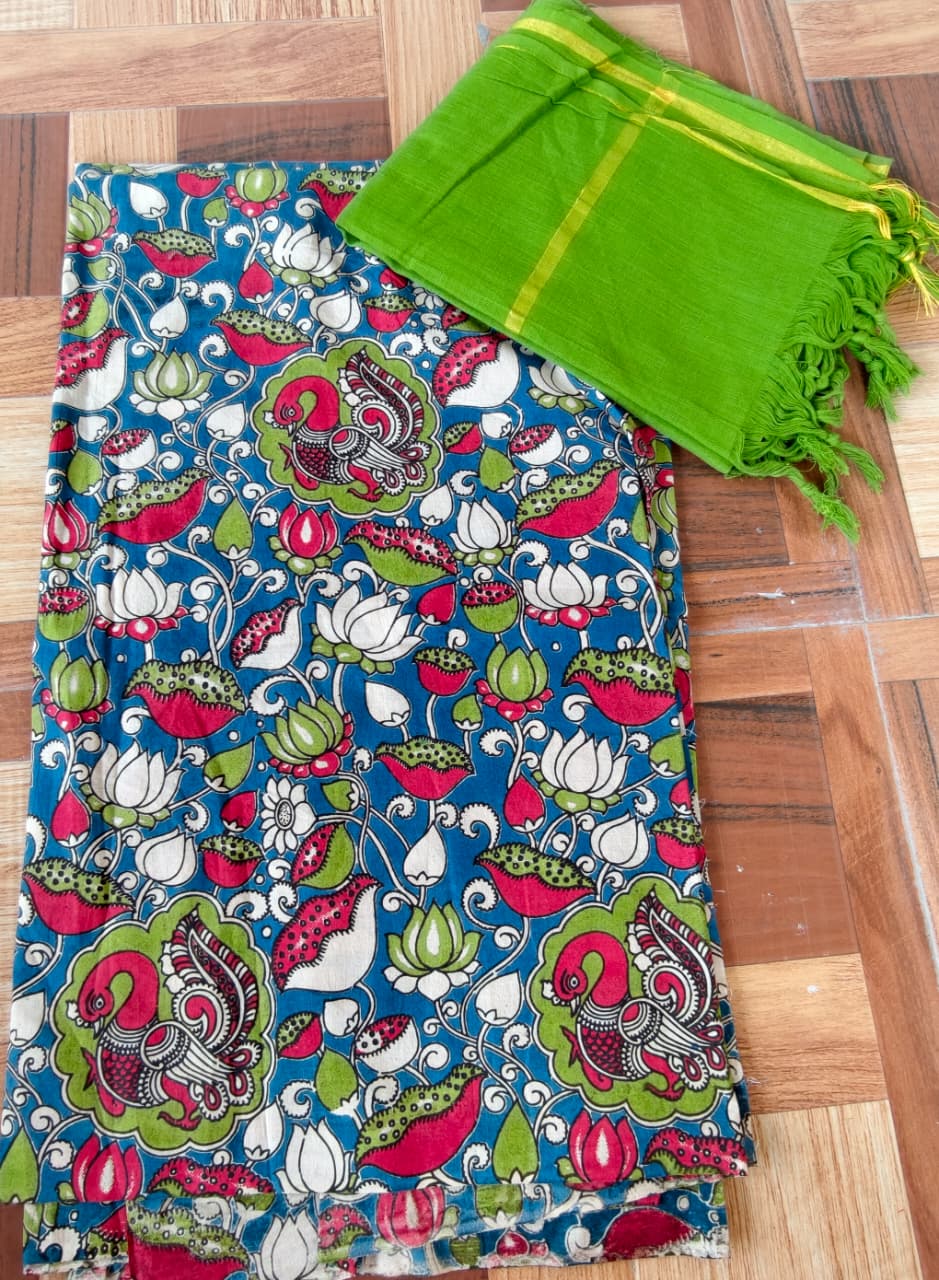Kalamkari Cotton Set KTCD12