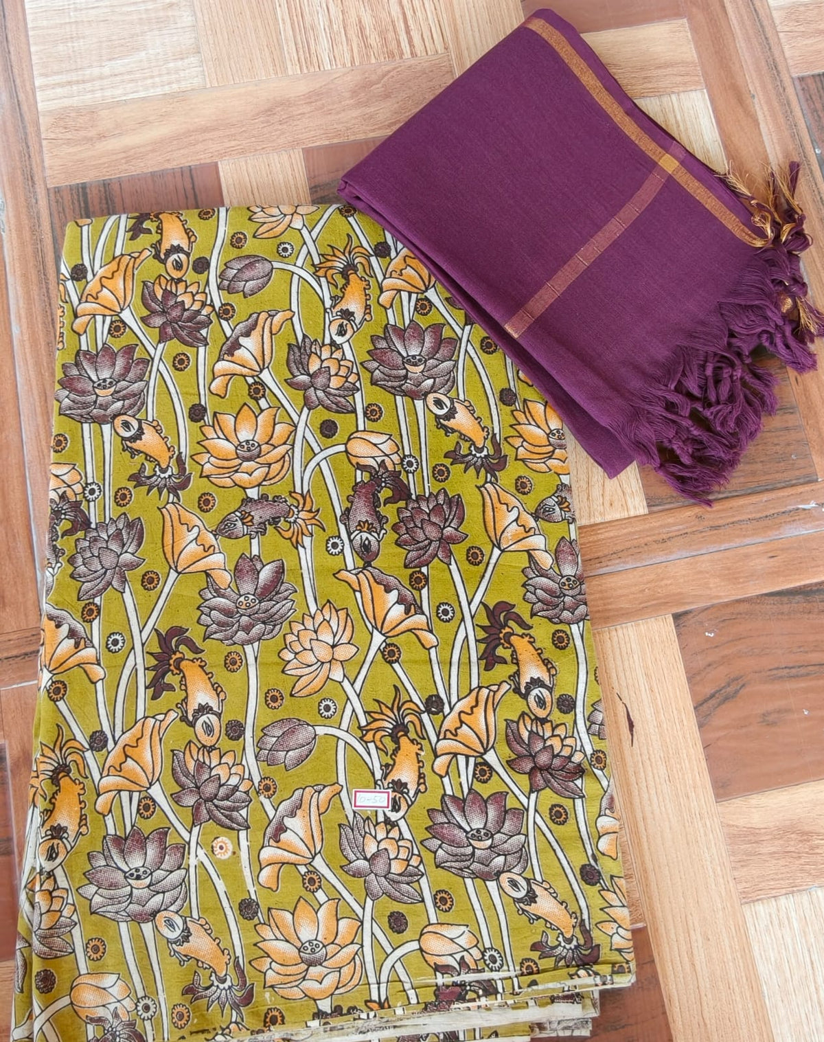 Kalamkari Cotton Set KTCD19