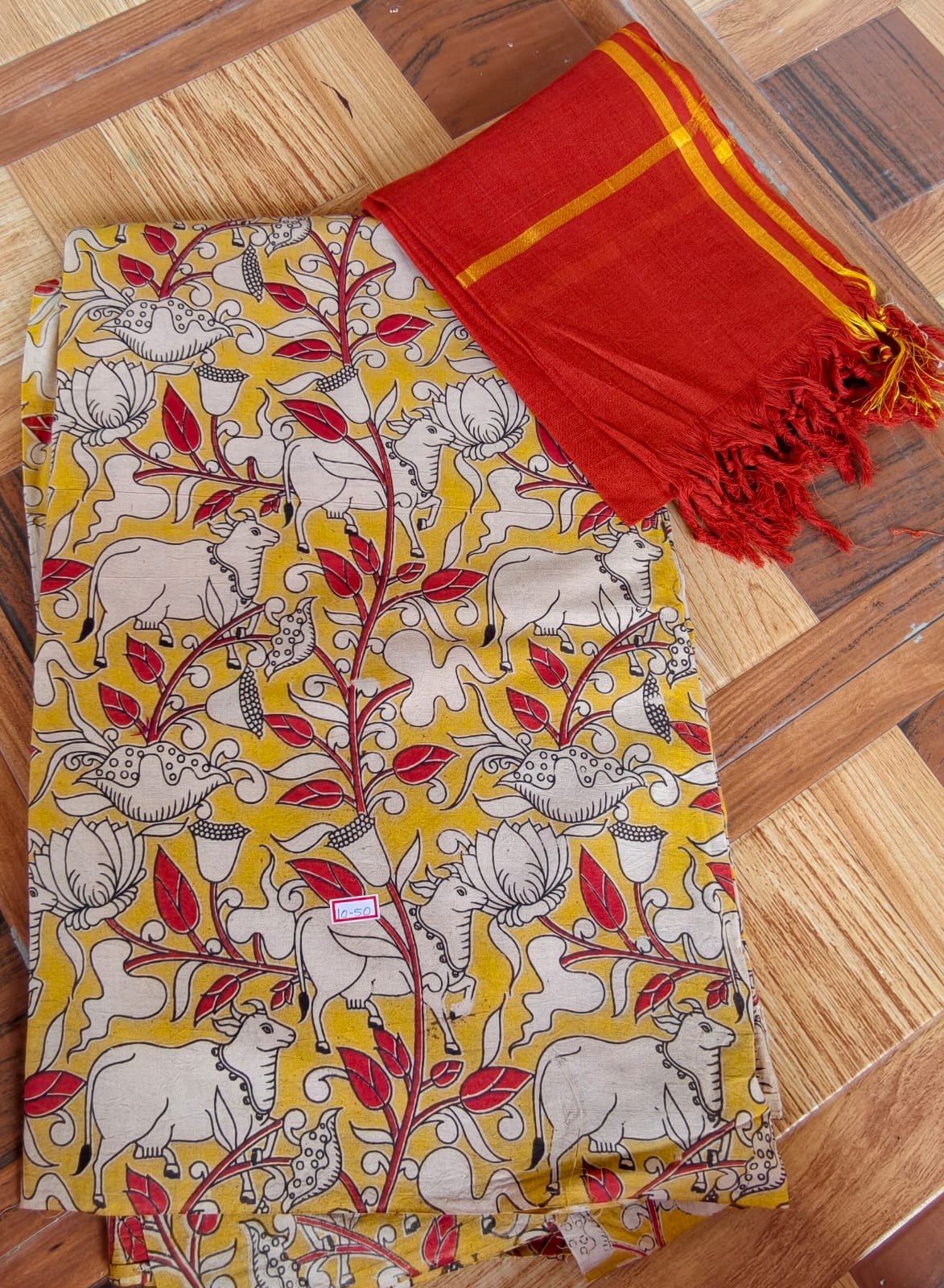 Kalamkari Cotton Set KTCD24