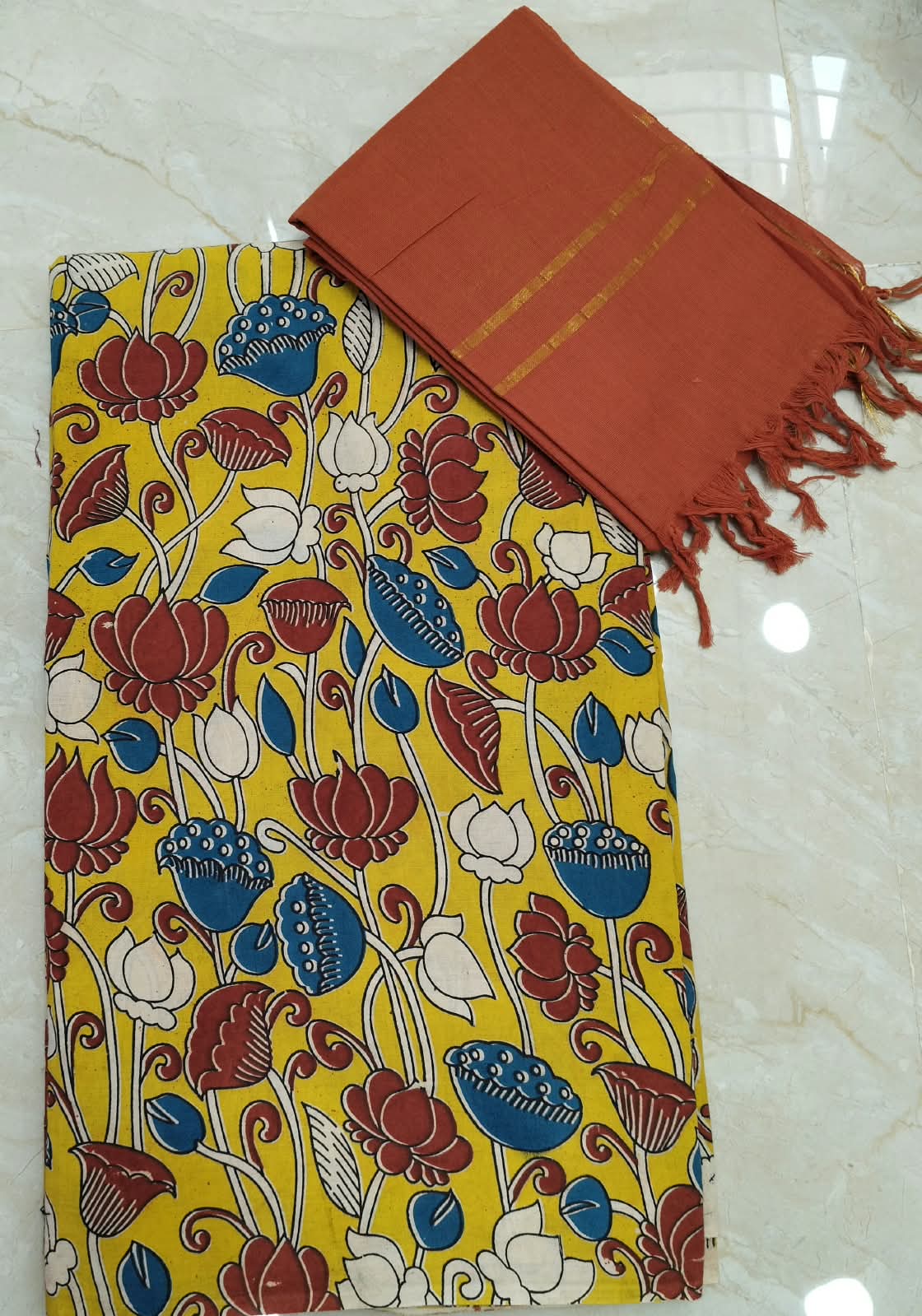 Kalamkari Cotton Set KTCD47