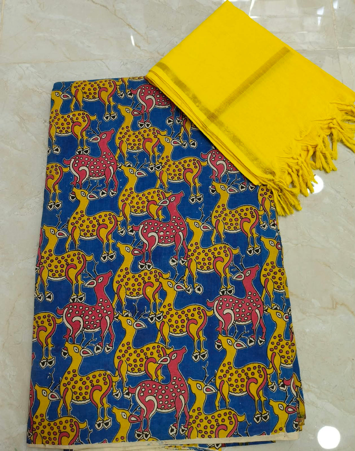 Kalamkari Cotton Set KTCD46