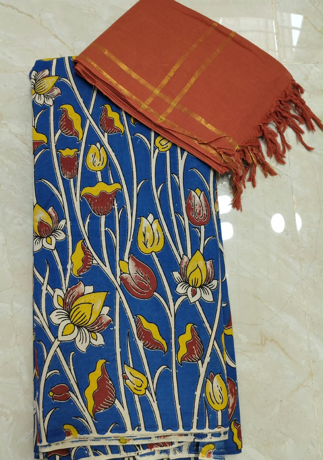 Kalamkari Cotton Set KTCD45