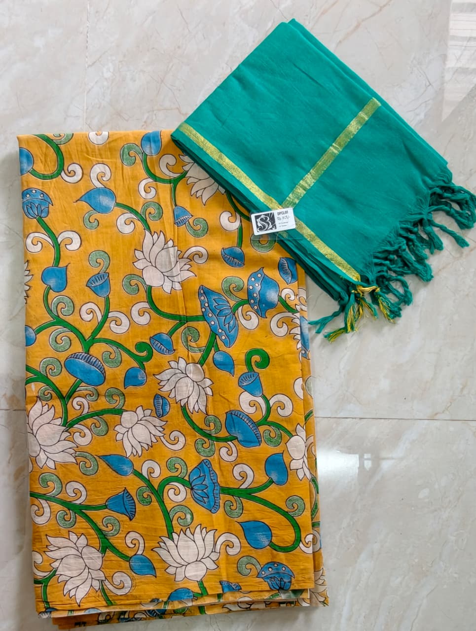 Kalamkari Cotton Set KTCD02