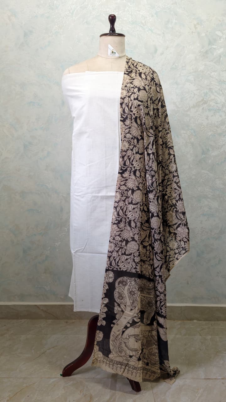 Kalamkari Cotton Set [2pcs] - CTKD32