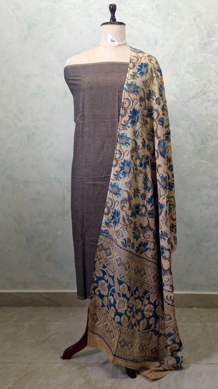 Kalamkari Cotton Set [2pcs] - CTKD24