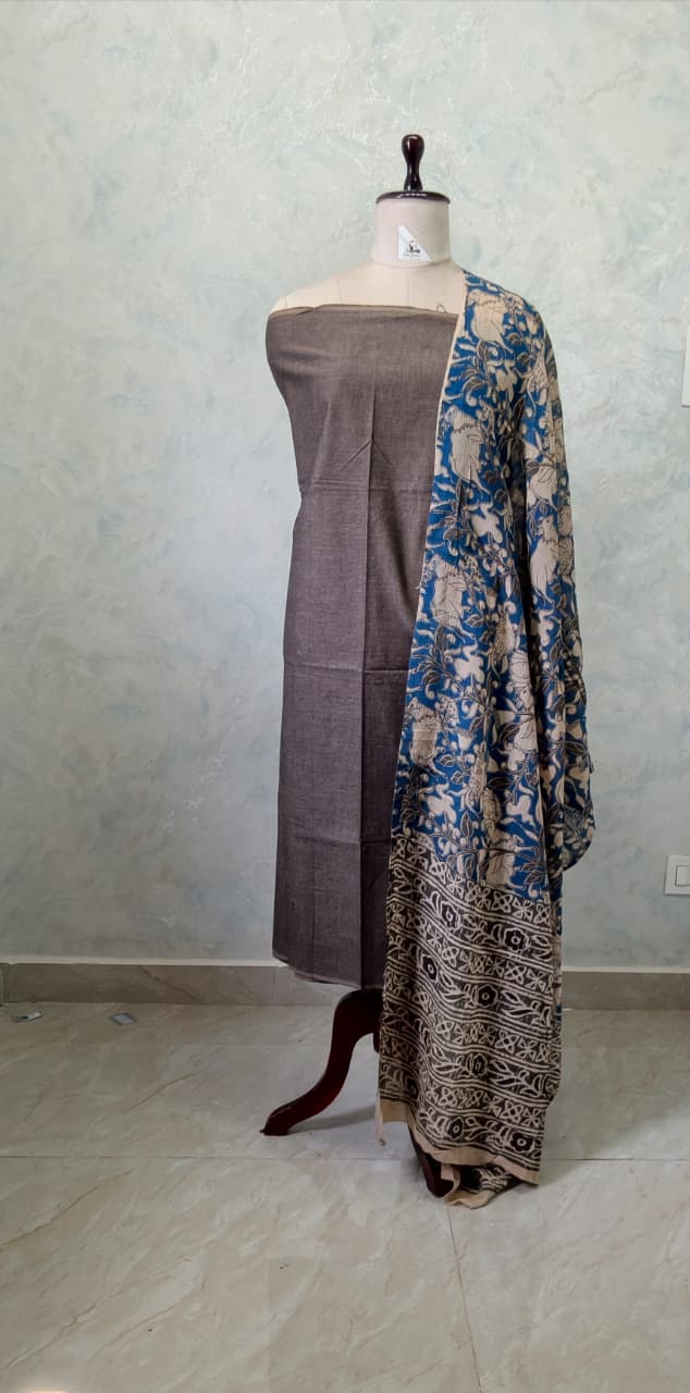 Kalamkari Cotton Set [2pcs] - CTKD04