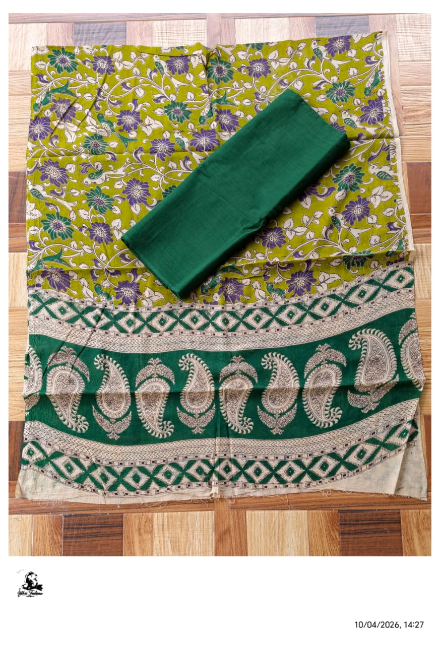 Kalamkari Cotton Set [2pcs] - CTKD41