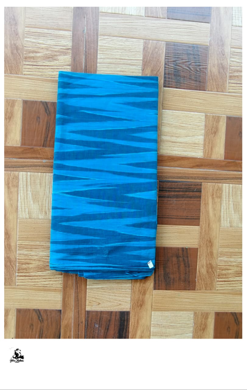 Ikkat Cotton Running material(1m)- IKF13