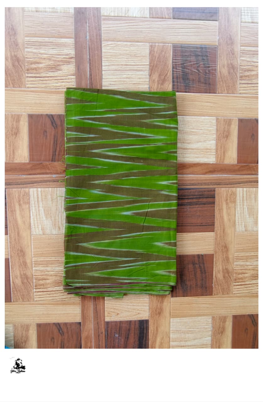 Ikkat Cotton Running material(1m)- IKF14