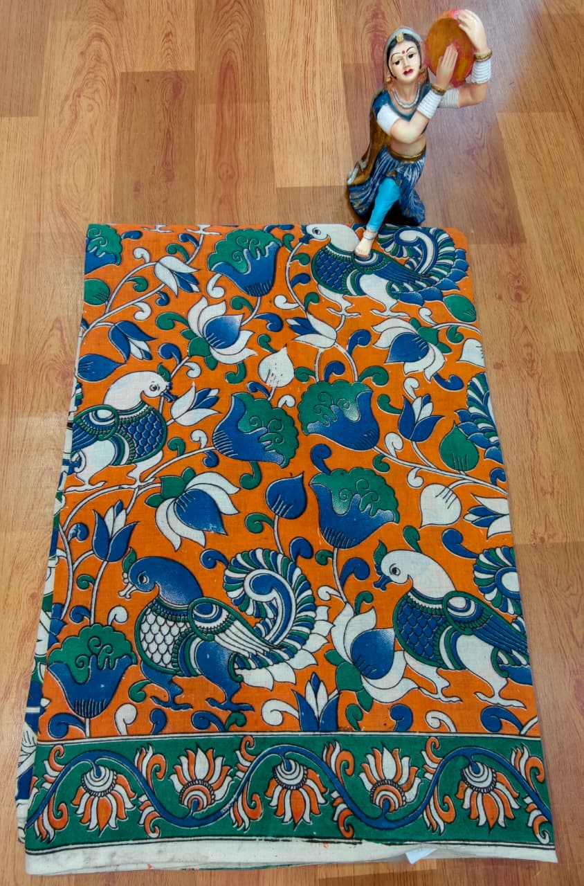 Kalamkari Cotton Saree - KKC05