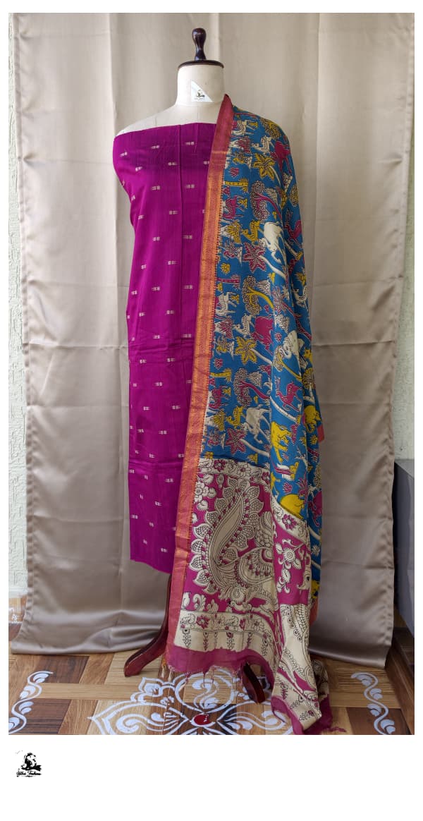 Raw Silk Salwar Set [2pcs set] - RTDS18