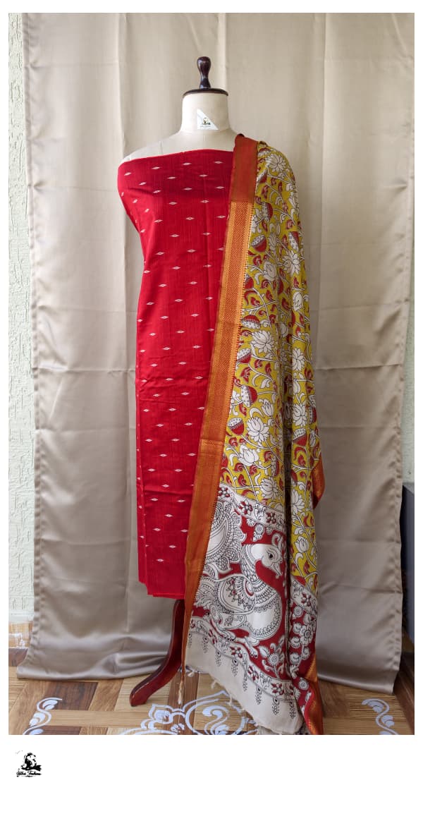 Raw Silk Salwar Set [2pcs set] - RTDS15