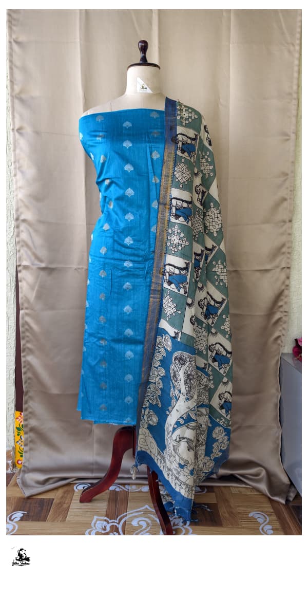Raw Silk Salwar Set [2pcs set] - RTDS10