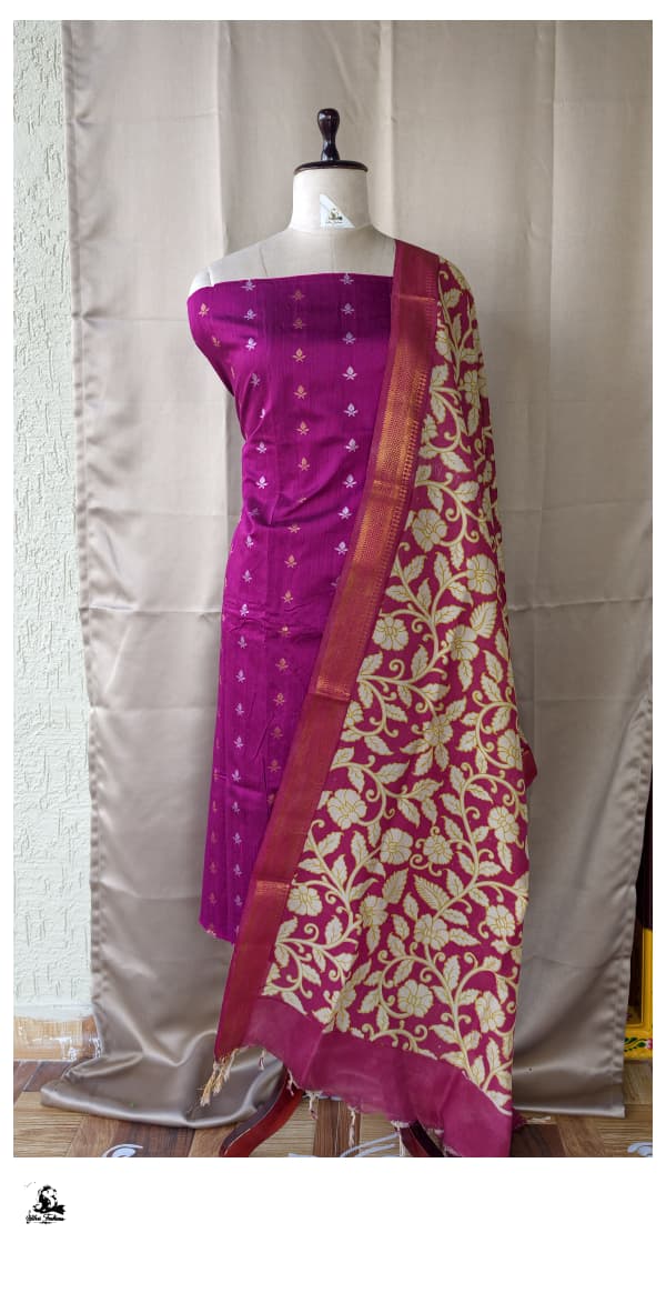 Raw Silk Salwar Set [2pcs set] - RTDS05