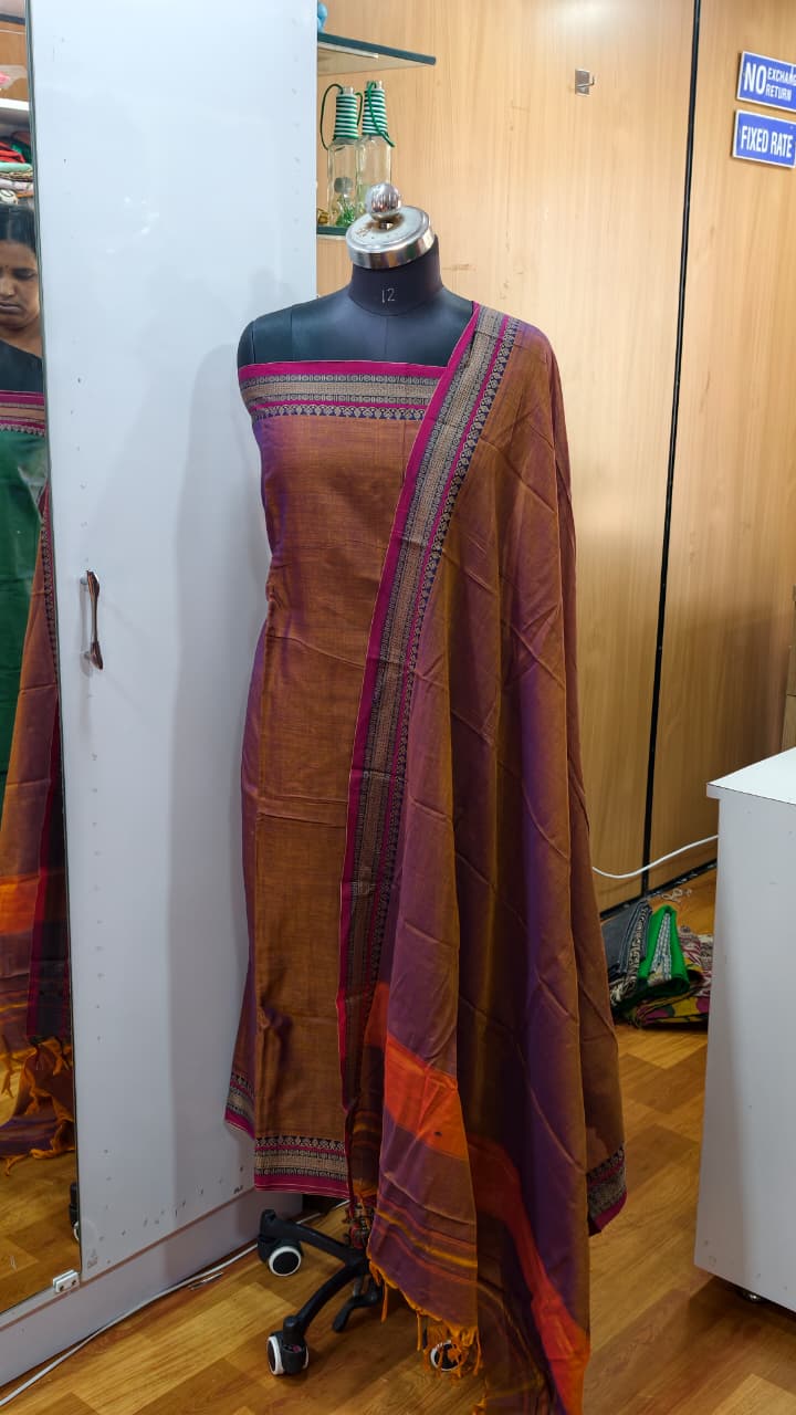 Narayanpet Cotton 2 Piece Sets- NCS01
