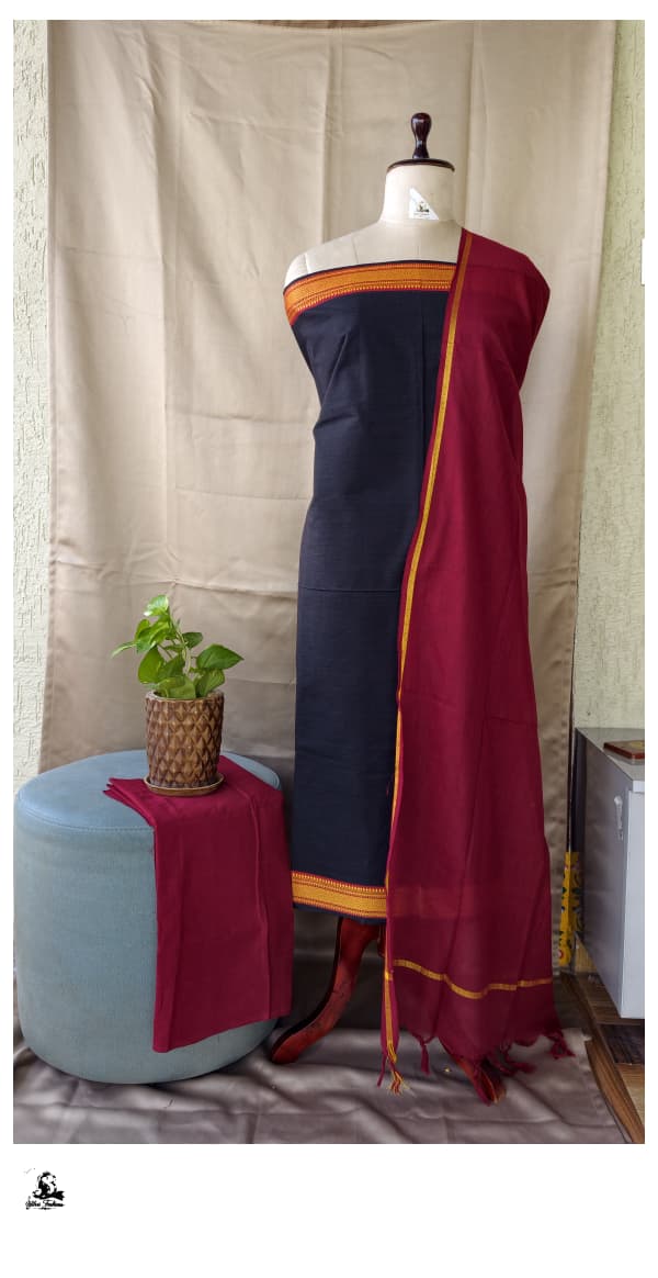 Mangalagiri Nijam Cotton Set [3pcs] - MNCS03