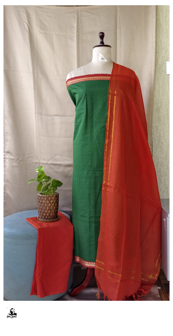 Mangalagiri Nijam Cotton Set [3pcs] - MNCS08