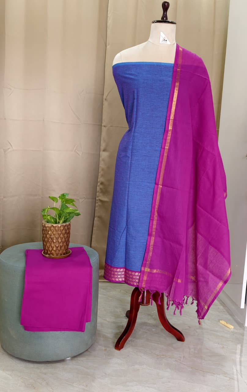 Mangalagiri Nijam Cotton Set [3pcs] - MNCS17