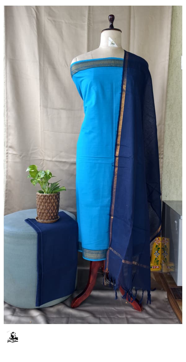 Mangalagiri Nijam Cotton Set [3pcs] - MNCS20