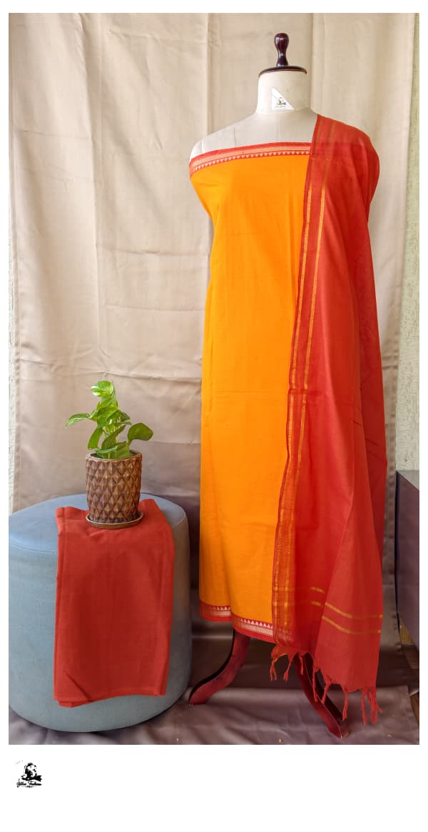 Mangalagiri Nijam Cotton Set [3pcs] - MNCS04